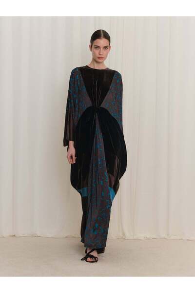 BAQA Yakma Desenli Elbise