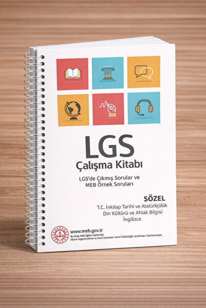 Yetsis Yayınları LGS Çalışma Kitabı - Tarih - Din Kültürü - İngilizce Dersler...