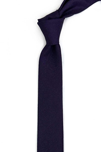 Kravatkolik Cravată din mătase ultra subțire, argintie, de 4,7 cm, culoare pr...