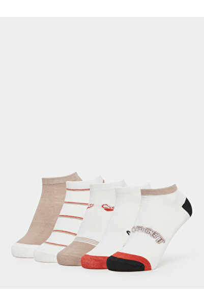 Styli Pack of 5 - Women Printed Ankle Sock