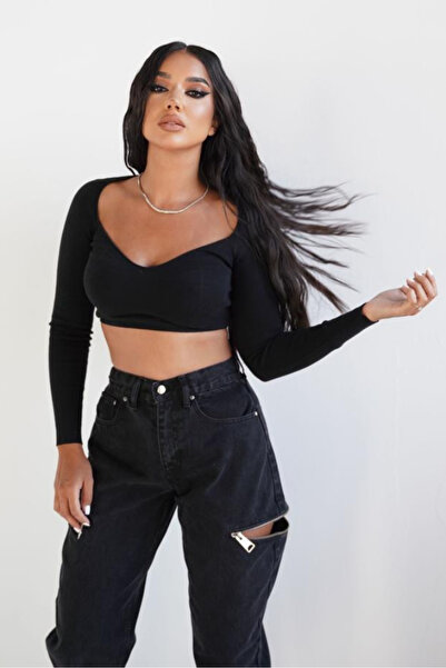 CC STORE Blugi cu talie inalta JULIA