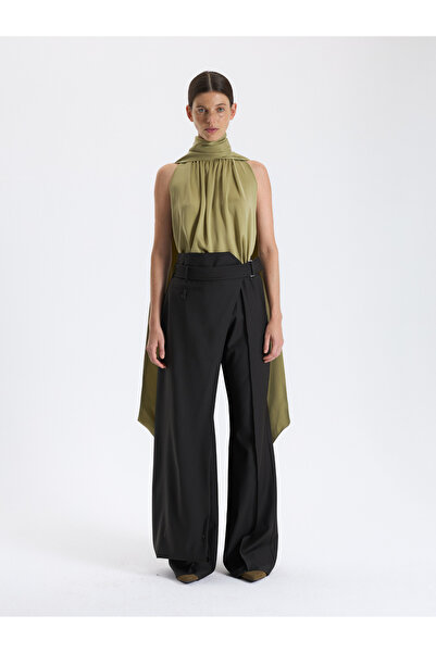 BAQA Asimetrik Parça Detaylı Pantolon