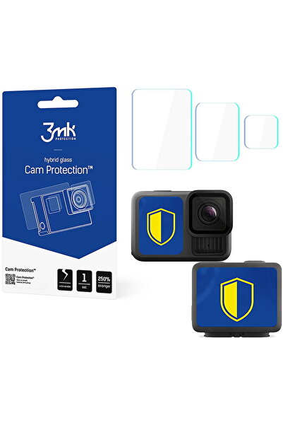 3MK Folie Display GoPro Hero 13 + Folie Camera Cam Protection, Clear