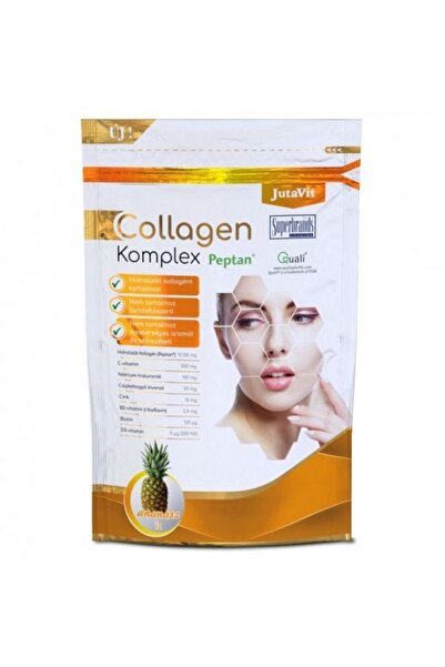 JutaVit Complex de colagen + hialuron 400g, Ananas –