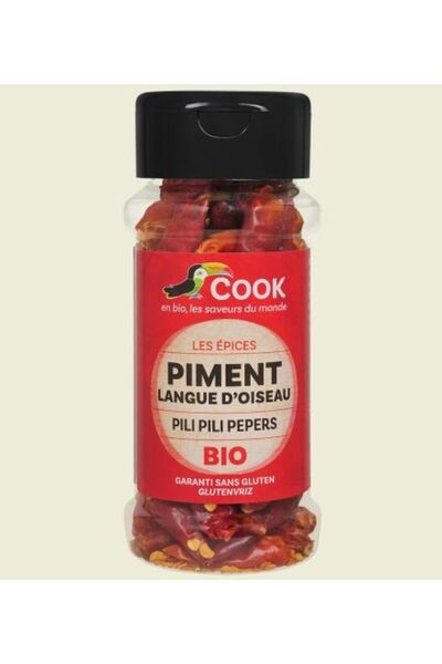 COOK Organic Birdeye chili peppers 20g