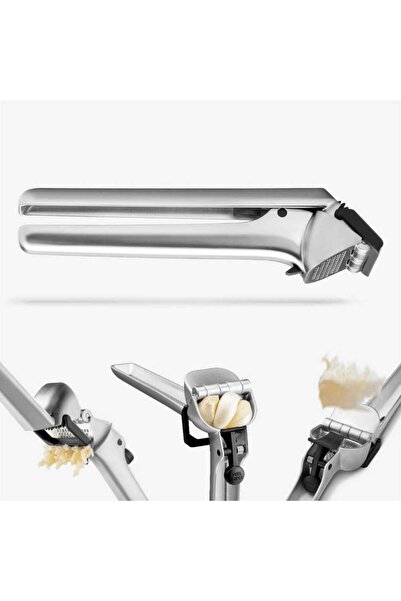 Dreamfarm Garject Garlic Press, Steel