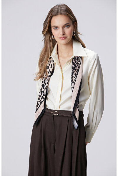 Network Limited Şampanya İpek Gömlek