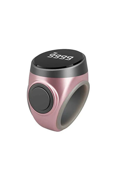 Aırstorr OLED Ekranlı Şarjlı Dijital Zikir Sayacı Parmak Yüzüğü Sıfırlama Öze...