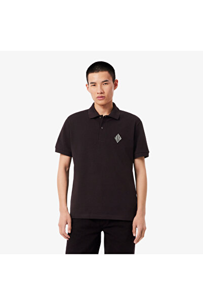 Lacoste Erkek Classic Fit Koyu Kahverengi Polo