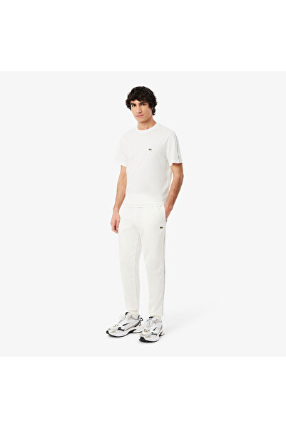Lacoste Erkek Tapered Fit Beyaz Eşofman Altı