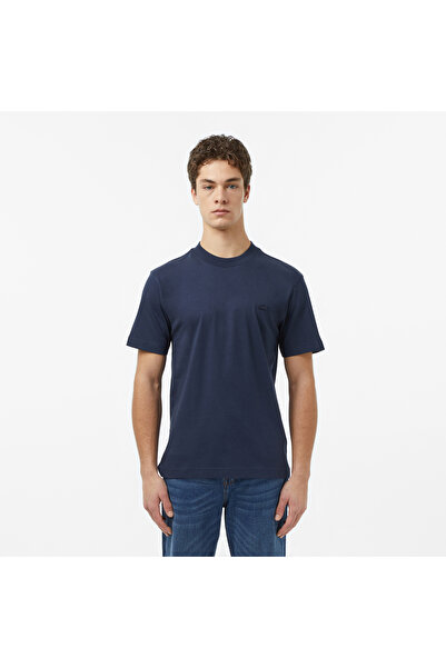 Lacoste Erkek Relaxed Fit Bisiklet Yaka Lacivert T-Shirt