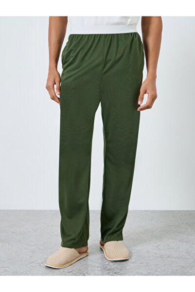 Styli Men Solid Pyjama with Elastic Waistband