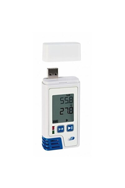 TFA Data Logger profesional cu afisaj pentru temperatura si umiditate cu cert...