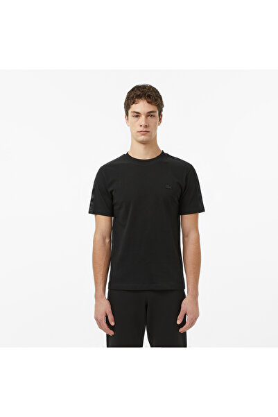 Lacoste Erkek Regular Fit Bisiklet Yaka Siyah T-Shirt
