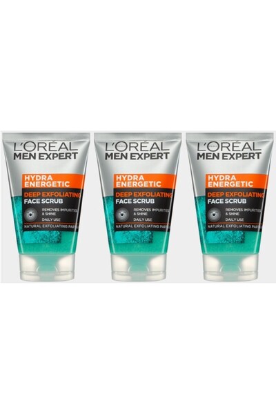 L'Oreal Paris Men Expert Hydra Energetic Deep Peeling Effective Face Washing ...