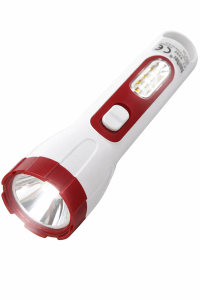 Kyrotech USB Şarjlı El Feneri, 2W Ön LED, 4 SMD LED, 300 LM Işık, Type-C Şarj...