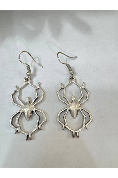 Yuchicly Spider-Shaped Metal Figure Earrings – Dangle Design Earrings