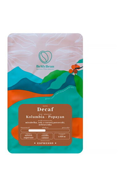 OEM BeMyBean - Colombia Popayan Decaf Sugarcane Espresso 250g