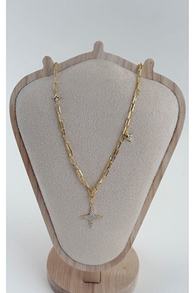 Sacha Accessories Yıldız Figürlü Taşlı Kolye