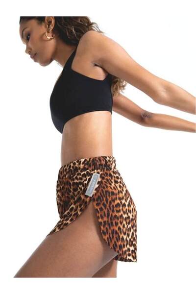 Yorstruly BELİ LASTİKLİ MİNİ YIRTMAÇLI ŞORT