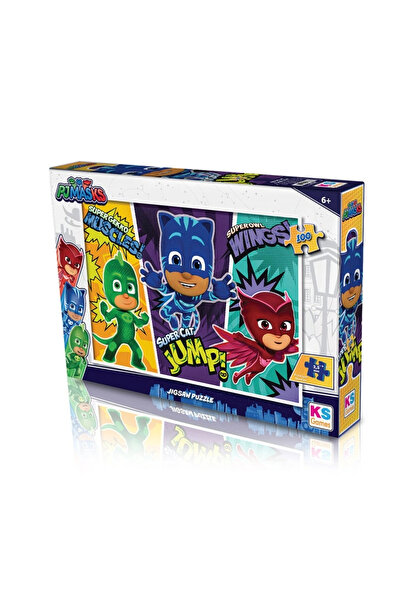 Genel Markalar PJM 714 KS, Pjm Masks 100 Parça Çocuk Puzzle