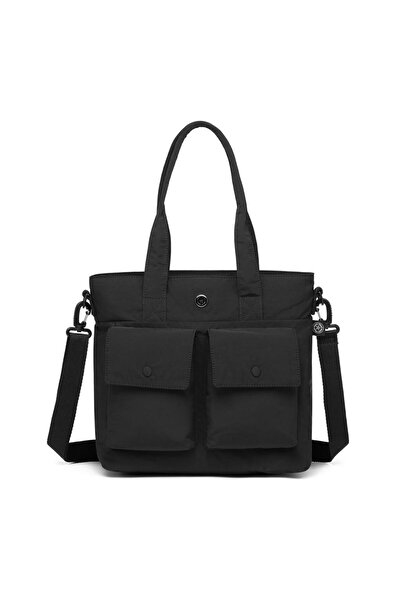 SMART BAGS Γυναικεία τσάντα ώμου Micro Poly Fabric μεγάλου μεγέθους 3345