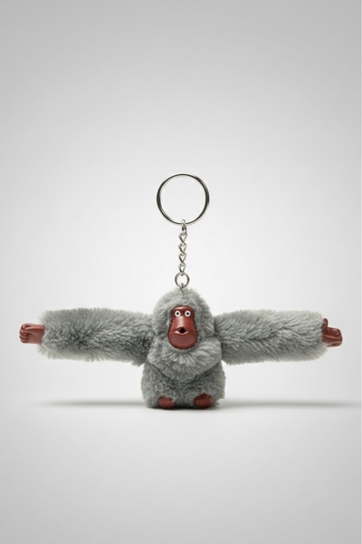 Catwins Gray Gorilla Plush Keychain Charm Bag Accessory