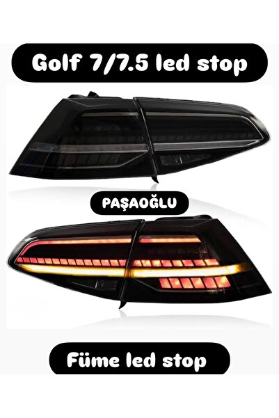 GENERAL Golf 7/7.5 Dizayn Led Stop Füme Kayar Ledli golf 7.5 smoke led stop