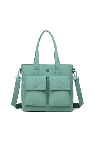 SMART BAGS Γυναικεία τσάντα ώμου Micro Poly Fabric μεγάλου μεγέθους 3345