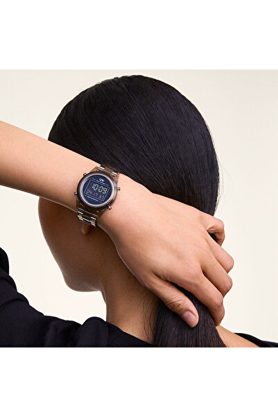 Daniel Wellington Retro Digital Koyu Kahverengi Unisex Kol Saati