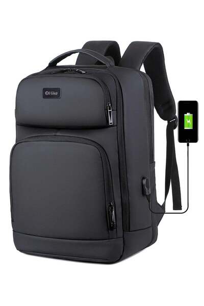 HIKE Premium Expandable Casual Backpack Water Resistant Laptop Daypack