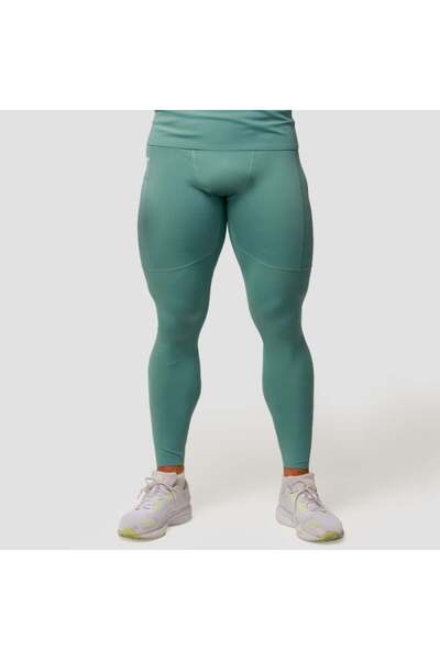 GymBeam Colanți compresivi medii albaștri