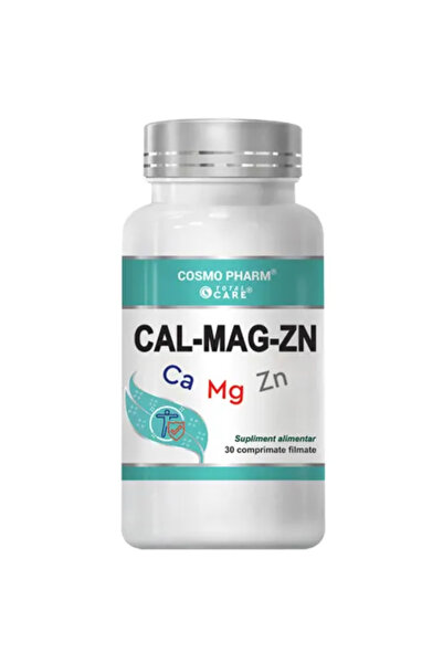 Cosmopharm Cal Mag Zinc, 30 επικαλυμμένα με λεπτό υμένιο δισκία,