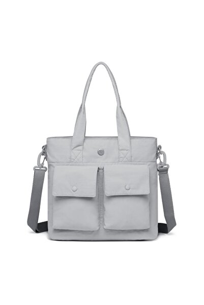 SMART BAGS Micro Poly Fabric Large Size Women's Shoulder Bag 3345