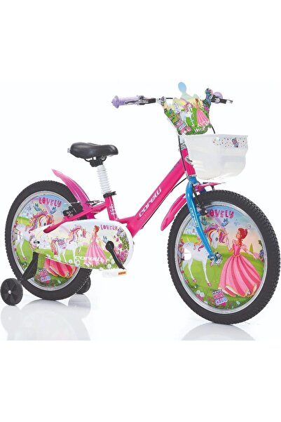 Corelli Lovely 16 Jant Kız Çocuk Bisikleti Pembe / Mavi