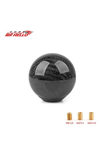 Choice6 مقبض ناقل الحركة اليدوي من ألياف الكربون الحقيقية من TW-YX Racing، مق...