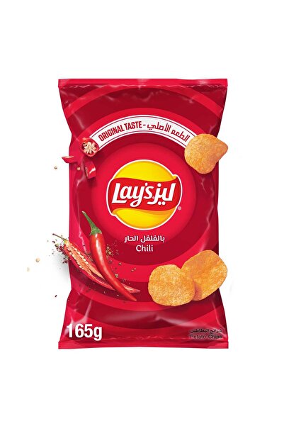 Lay's رقائق بطاطس ليز بالفلفل الحار - وجبة خفيفة حارة ومقرمشة لنكهة رائعة، عب...