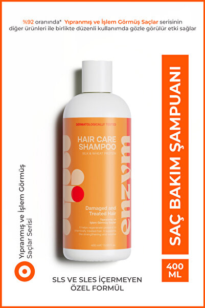 ENZYM COSMETICS Kuru, Yıpranmış Ve Işlem Görmüş Saçlar Için Saç Bakım Şampuan...