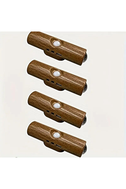 Choice 4Pcs LED Night Light with Motion Sensor USB Rechargeable Indoor Ambien...