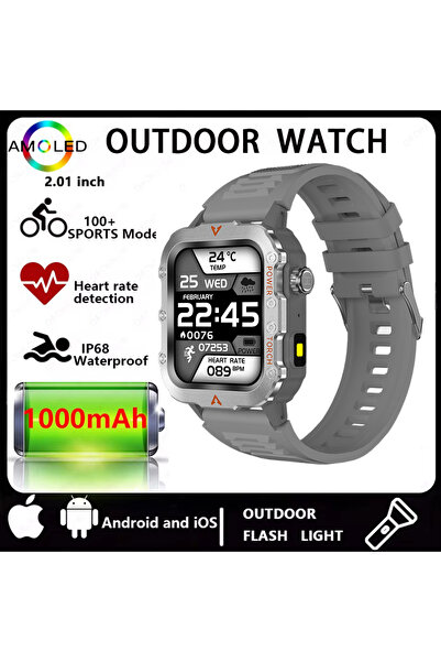 Choice ساعة ذكية للرجال البيض مزودة بتقنية بلوتوث للمكالمات، ومراقبة النوم وم...