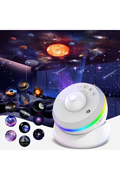 Choice USB Plug white 13 IN 1 Star Projector with Meteor Ultra Clear Night Li...