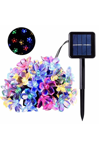 Choice سلسلة إضاءة تعمل بالطاقة الشمسية بطول 6.5 متر مزودة بـ 30 مصباح LED أب...