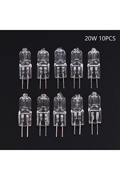 Choice مجموعة A3 من 10 مصابيح هالوجين داخلية G4 12 فولت بقدرة 5-50 واط مع مصا...