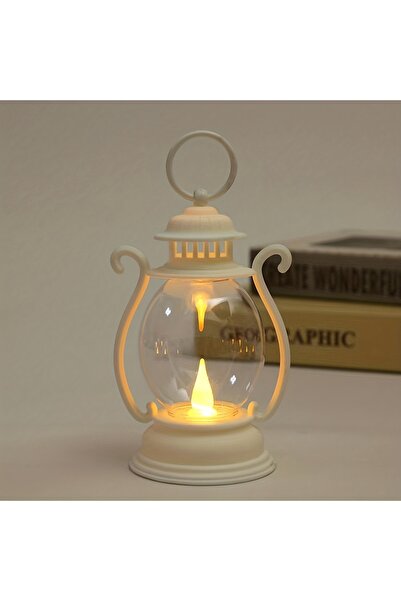 Choice White Ramadan Decoration Plastic Barn Lantern Led Lights Ramadan Karee...