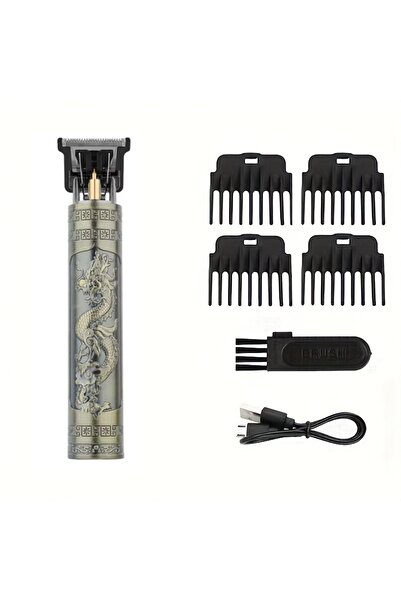 Choice ماكينة حلاقة شعر لاسلكية للرجال من برونز دراغون، قابلة لإعادة الشحن عب...