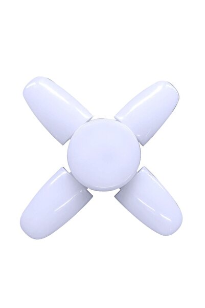 Choice مصباح LED أبيض بارد بقوة 28 واط على شكل مروحة، قاعدة E27، قابل للطي، ي...