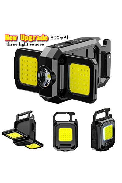 Choice ثلاثة مصادر إضاءة: مصباح يدوي صغير، مصباح سلسلة مفاتيح، مصباح عمل COB،...