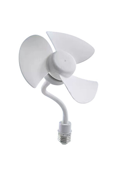 Choice مصباح مروحة بقاعدة E27، قاعدة E27/منفذ USB، مصباح سقف داخلي، وصلة تمدي...