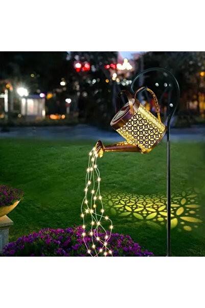 Choice فانوس معدني كبير بتصميم كلاسيكي بإضاءة بيضاء دافئة، يعمل بالطاقة الشمس...