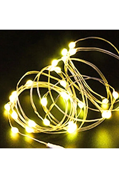 Choice سلسلة إضاءة LED بطول 3 أمتار، 30 مصباح LED، 5 قطع، لون أبيض دافئ، 5 قط...